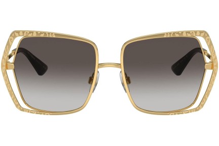 Sunglasses Dolce & Gabbana DG2306 02/8G Cat Eye Gold