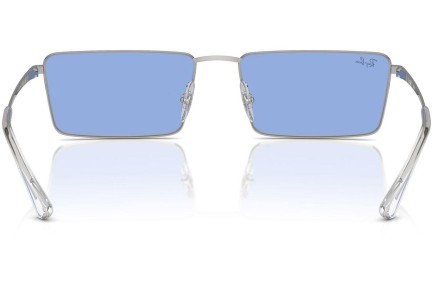 Sonnenbrille Ray-Ban RB3741 003/80 Rechteck Silber