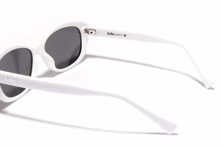 Sunglasses Kohe by eyerim Vanes White x Tatiana Žideková Oval Weiß