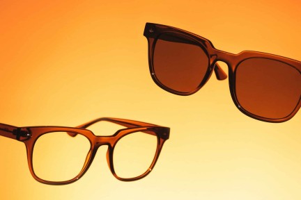 Sunglasses OiO by eyerim Hydra Crystal Brown Quadratisch Braun