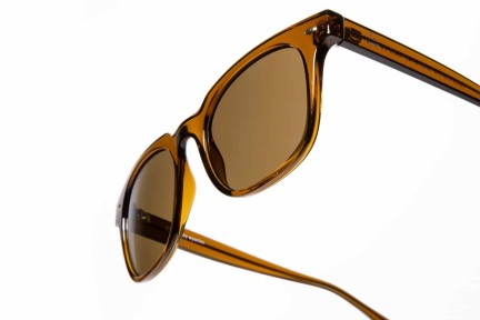 Sunglasses OiO by eyerim Hydra Crystal Brown Quadratisch Braun