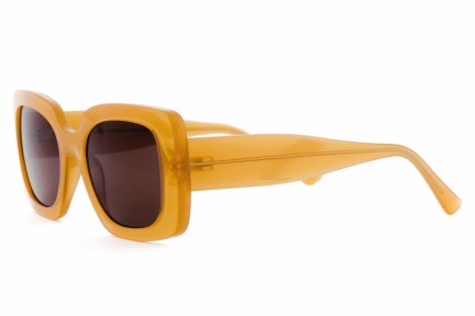 Sonnenbrille OiO by eyerim Maia Crystal Caramel Groß Braun