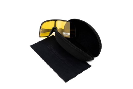 Sonnenbrille Horsefeathers Magnum Photochromic AM252A Monoscheibe | Shield Schwarz