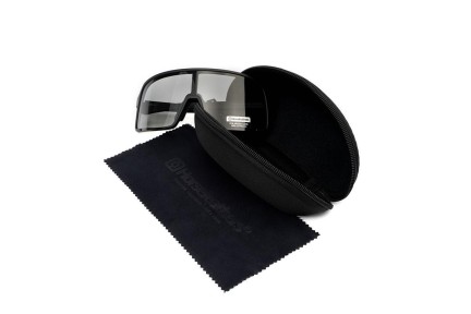 Sunglasses Horsefeathers Magnum Photochromic AM252B Monoscheibe | Shield Schwarz