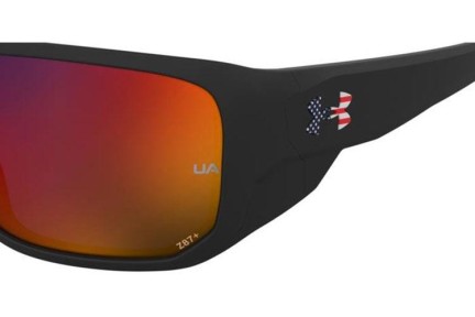 Sonnenbrille Under Armour UAATTACKMD SDK/B3 Rechteck Schwarz