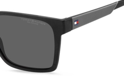 Sunglasses Tommy Hilfiger TH2143/S 08A/M9 Polarized Rechteck Schwarz