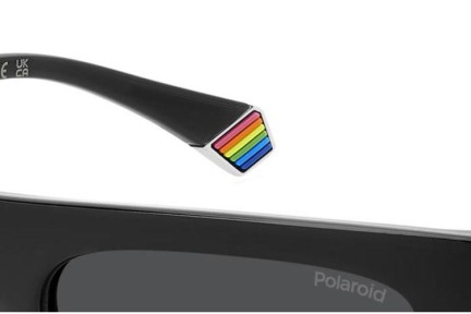 Sonnenbrille Polaroid PLD6224/S/X 807/M9 Polarized Flat Top Schwarz