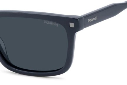 Sonnenbrille Polaroid PLD4174/S/X PJP/C3 Polarized Rechteck Blau