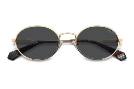 Sonnenbrille Polaroid PLD6228/S/X 000/M9 Polarized Oval Gold