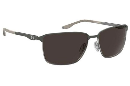 Sonnenbrille Under Armour UARETAINED/G EAN/70 Rechteck Grün