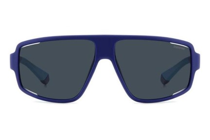 Sonnenbrille Polaroid PLD7054/S FLL/C3 Polarized Rechteck Blau