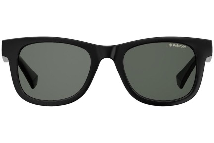 Sonnenbrille Polaroid Junior PLD8009/N/NEW 807/M9 Polarized Quadratisch Schwarz