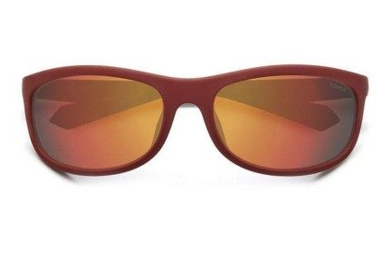 Sonnenbrille Polaroid PLD2154/S 0Z3/OZ Polarized Oval Rot