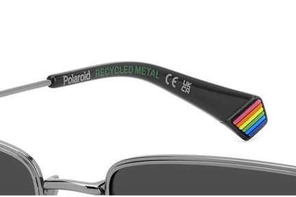 Sonnenbrille Polaroid PLD6227/S/X KJ1/M9 Polarized Rechteck Grau