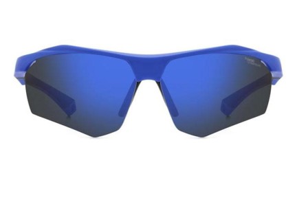 Sunglasses Polaroid PLD7055/S FLL/QG Polarized Rechteck Blau