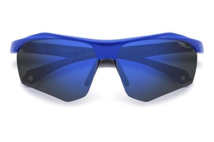 Sunglasses Polaroid PLD7055/S FLL/QG Polarized Rechteck Blau