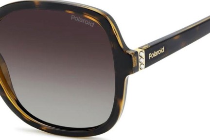 Sonnenbrille Polaroid PLD4177/S/X 086/LA Polarized Quadratisch Havanna