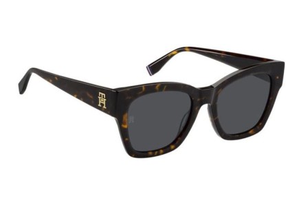 Sonnenbrille Tommy Hilfiger TH2156/S 086/IR Rechteck Havanna