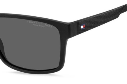 Sonnenbrille Tommy Hilfiger TH2142/S 807/M9 Polarized Rechteck Schwarz