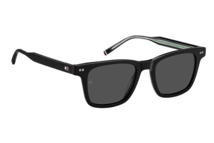 Sonnenbrille Tommy Hilfiger TH2127/S 807/IR Rechteck Schwarz