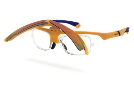 Sonnenbrille Polaroid PLD7056/CI/S 2M5/OZ Polarized Rechteck Orange