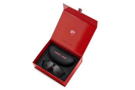 Sonnenbrille Carrera Ducati CARDUCPANIGALE 807/0T Rund Schwarz