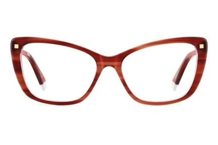 Brillen Polaroid PLDD542 8RR Cat Eye Rot