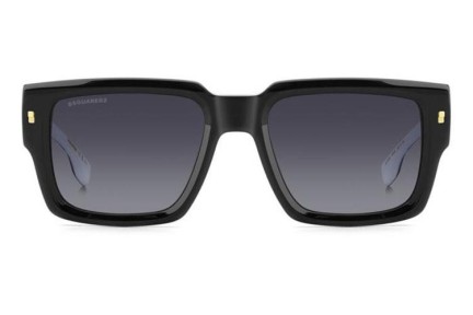 Sonnenbrille Dsquared2 D20143/S 807/9O Rechteck Schwarz