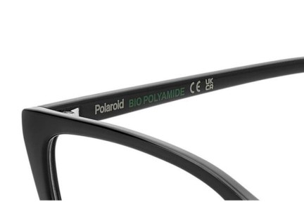 Glasses Polaroid PLDD545 807 Cat Eye Schwarz