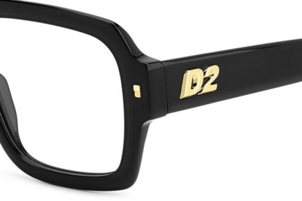 Brillen Dsquared2 D20148 807 Quadratisch Schwarz