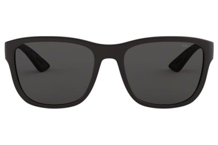 Sonnenbrille Prada Linea Rossa PS01US DG05S0 Quadratisch Schwarz