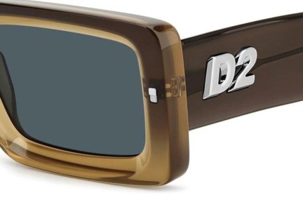 Sonnenbrille Dsquared2 D20142/S 9EN/KU Rechteck Braun