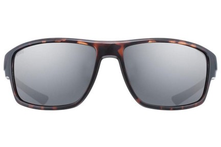 Sonnenbrille uvex sportstyle 230 Havana Mat S3 Rechteck Havanna