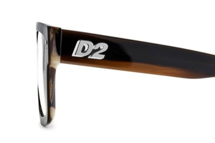 Glasses Dsquared2 D20147 EX4 Flat Top Braun