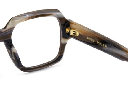 Glasses Dsquared2 D20148 EX4 Quadratisch Braun