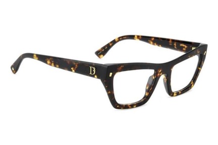 Brillen Dsquared2 D20153 086 Rechteck Havanna