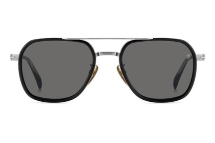 Sonnenbrille David Beckham DB1161/S 284/M9 Polarized Rechteck Silber