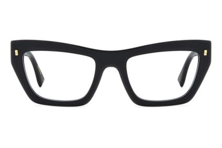 Glasses Dsquared2 D20153 807 Rechteck Schwarz