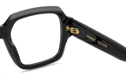 Brillen Dsquared2 D20148 807 Quadratisch Schwarz