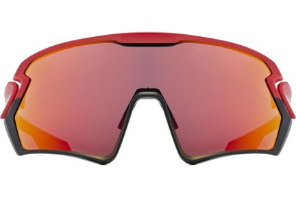 Sunglasses uvex sportstyle 231 Red / Black Mat S3 Monoscheibe | Shield Rot