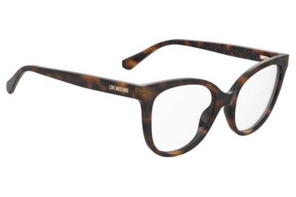 Glasses Love Moschino MOL635 05L Cat Eye Havanna