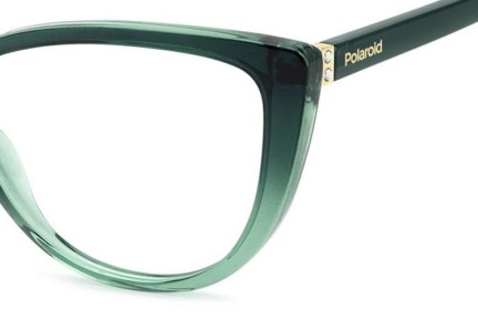 Glasses Polaroid PLDD543 1ED Cat Eye Grün