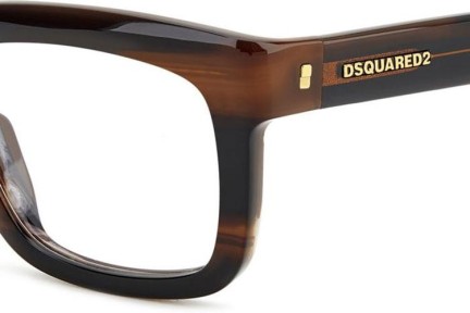 Glasses Dsquared2 D20144 EX4 Rechteck Braun