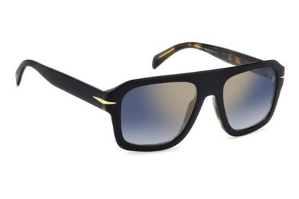 Sunglasses David Beckham DB7127/S WR7/1V Rechteck Schwarz