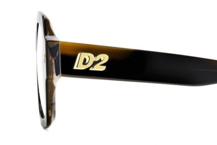 Glasses Dsquared2 D20148 EX4 Quadratisch Braun