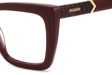 Brillen Missoni MIS0189 LHF Rechteck Rot