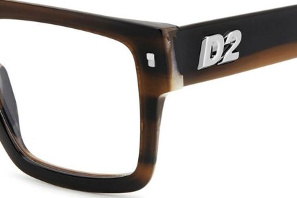 Glasses Dsquared2 D20147 EX4 Flat Top Braun