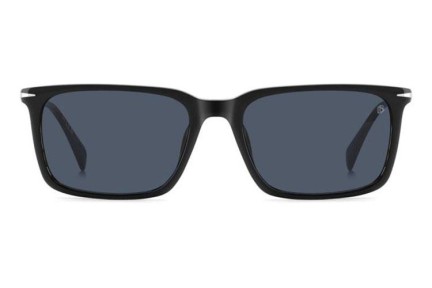 Sunglasses David Beckham DB1163/F/S 05K/KU Rechteck Schwarz