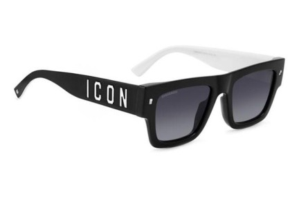 Sonnenbrille Dsquared2 ICON0021/S 807/9O Rechteck Schwarz