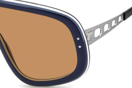 Sonnenbrille Carrera FLAGLAB17 DTY/W7 Monoscheibe | Shield Blau